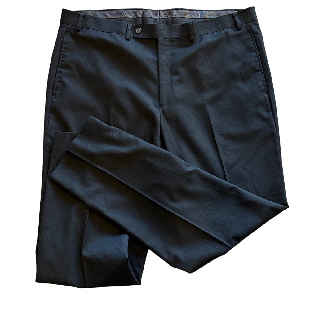 Lauren Ralph Lauren Mens 38 Black Dress Pants